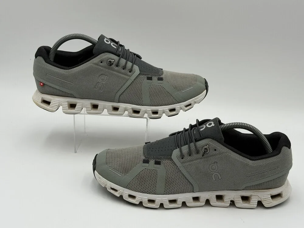 On Cloud 5 Running Shoes Womens Sz 11  Sneakers Athletic Walking Training Gray